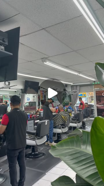 Clean finish haircut at Batista Barbershop